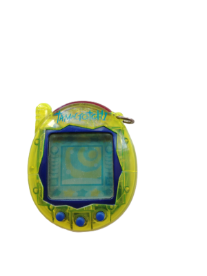 Tamagotchi version 3, transparent green