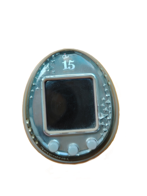 Tamagotchi iDL 15th anniversary edition, silver